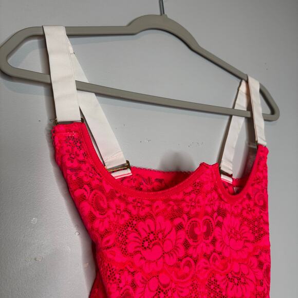 We Are HAH Free People Bust a Move Corset Bustier Top Pink NWT Size Small - Picture 3 of 8